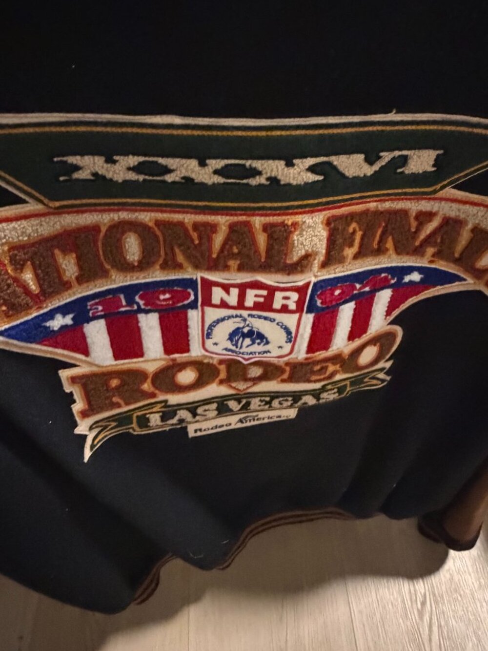 Vintage 1994 NFR Contestant Jacket – National Finals Rodeo Western Collectible